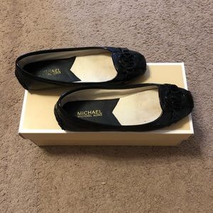 Black Michael Kors flats